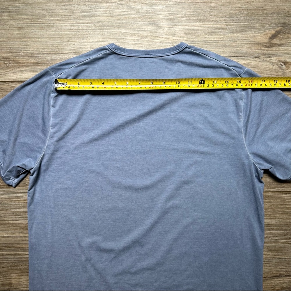 lululemon | Fundamental T-Shirt in Breeze Dye Blue (Small) - Picture 9 of 13